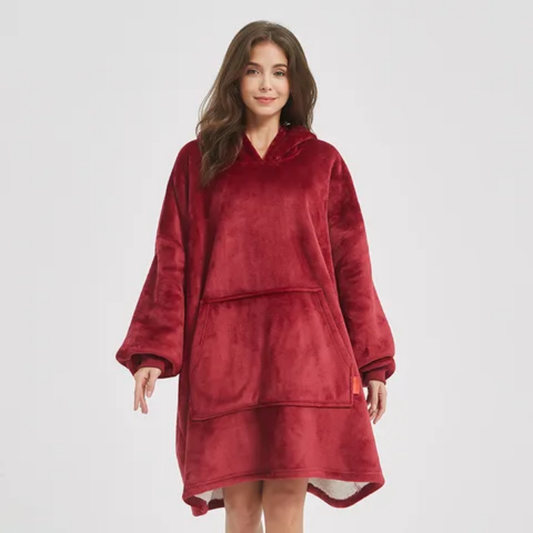 Winter Oversized Blanket Hoodie – Stay Warm & Stylish